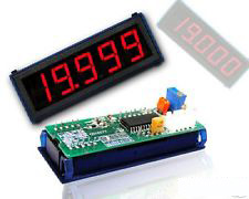 4-1/2  Red LED DC 200V Digital Volt Voltage Panel Meter